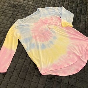 Women’s Tie-dye relaxed fit top